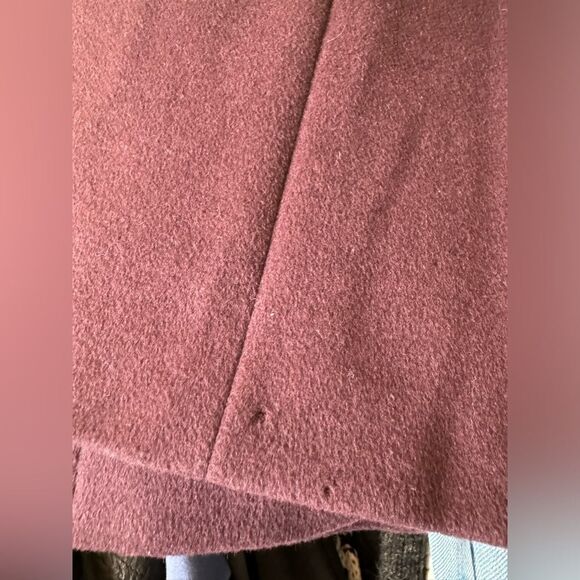 MaxMara‎ Wool Long Coat Size 38 in Purple - Picture 10 of 10